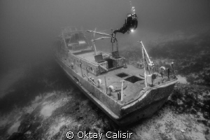 Bodrum - Coast Guard Wreck by Oktay Calisir 
